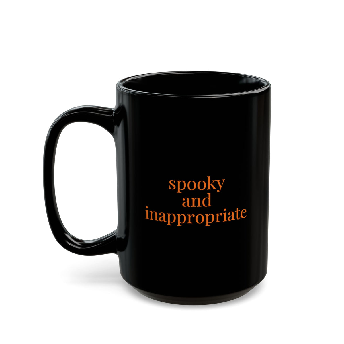 spooky and inappropriate 15 oz mug