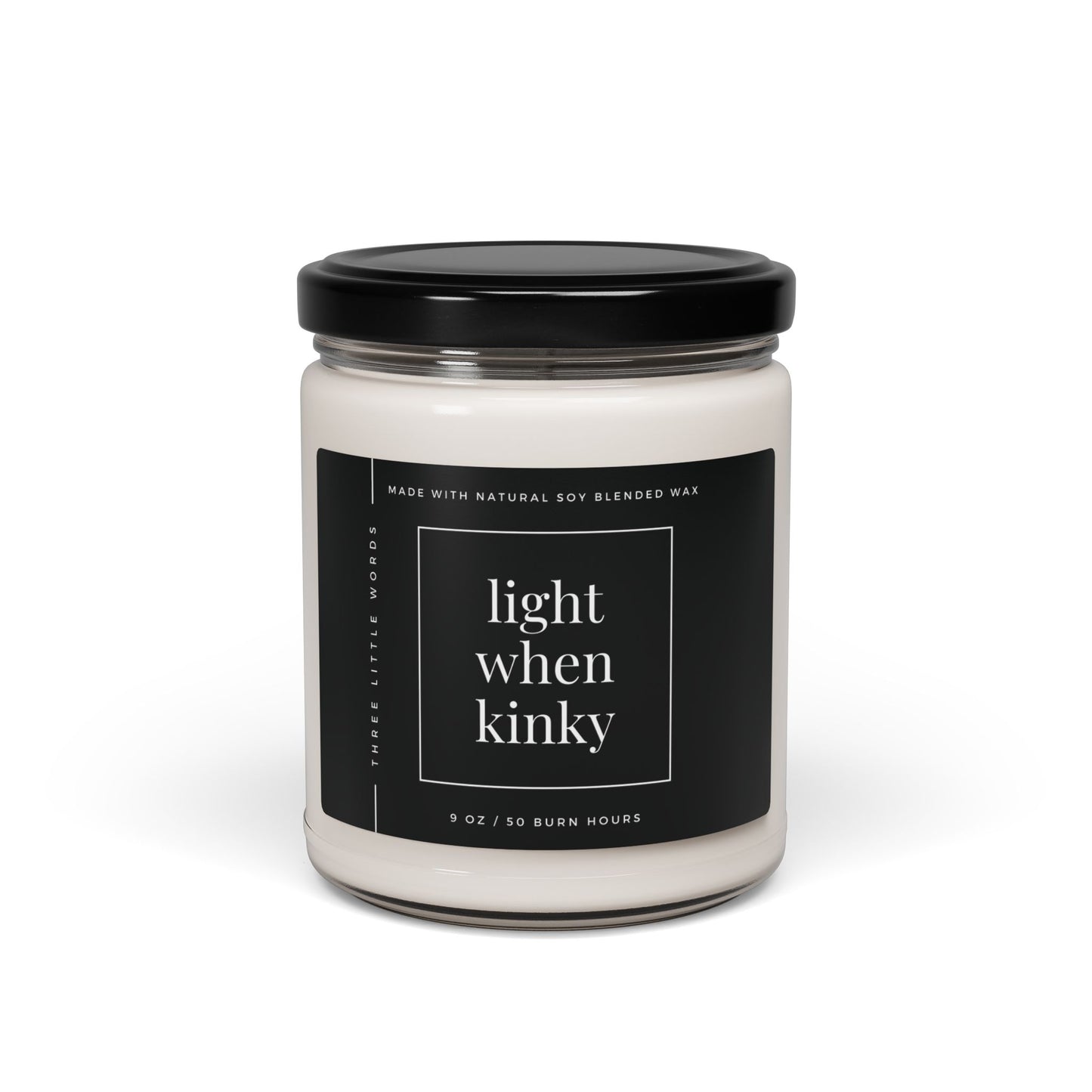 light when kinky soy candle