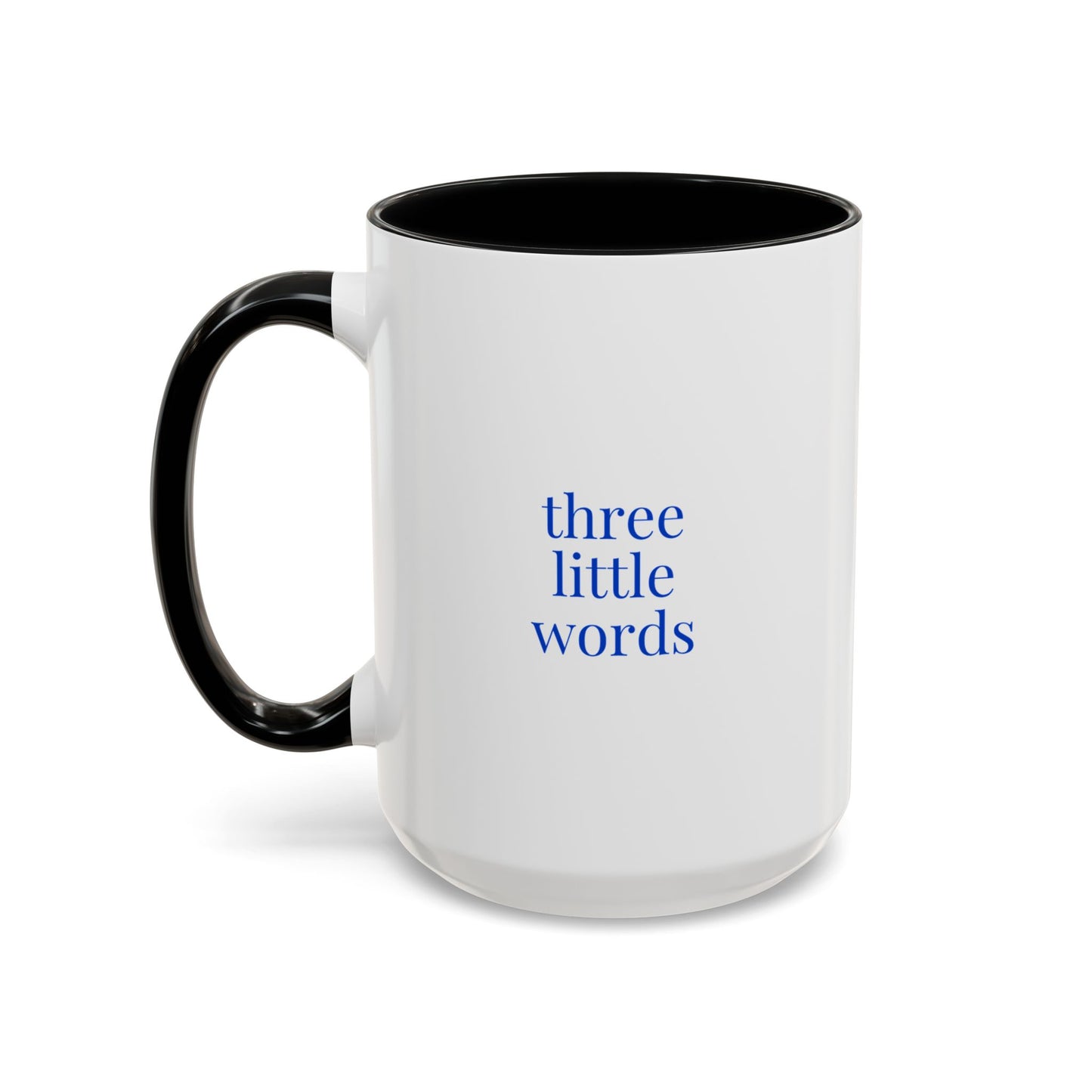 Red Accent Coffee Mug 15 oz Template