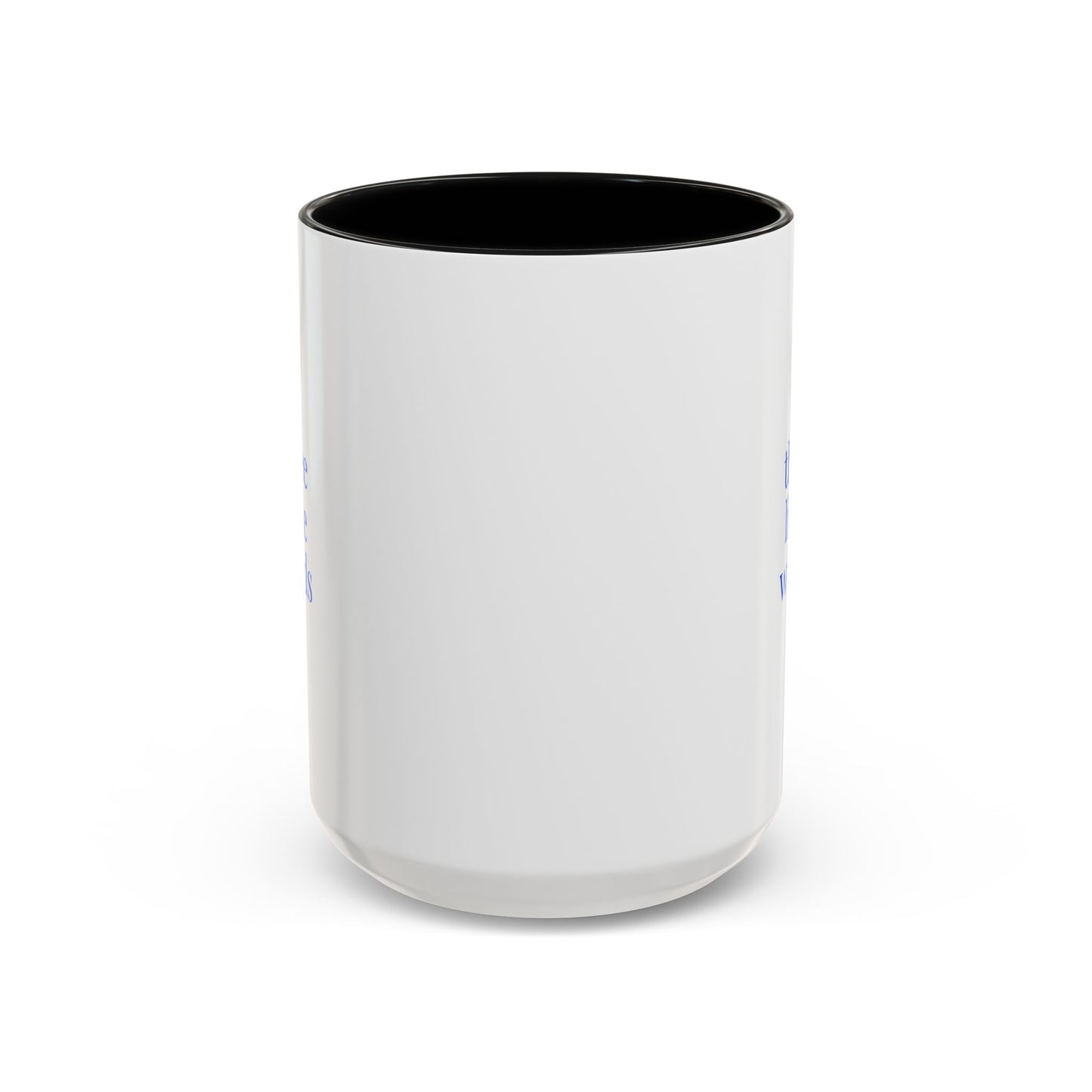 Red Accent Coffee Mug 15 oz Template