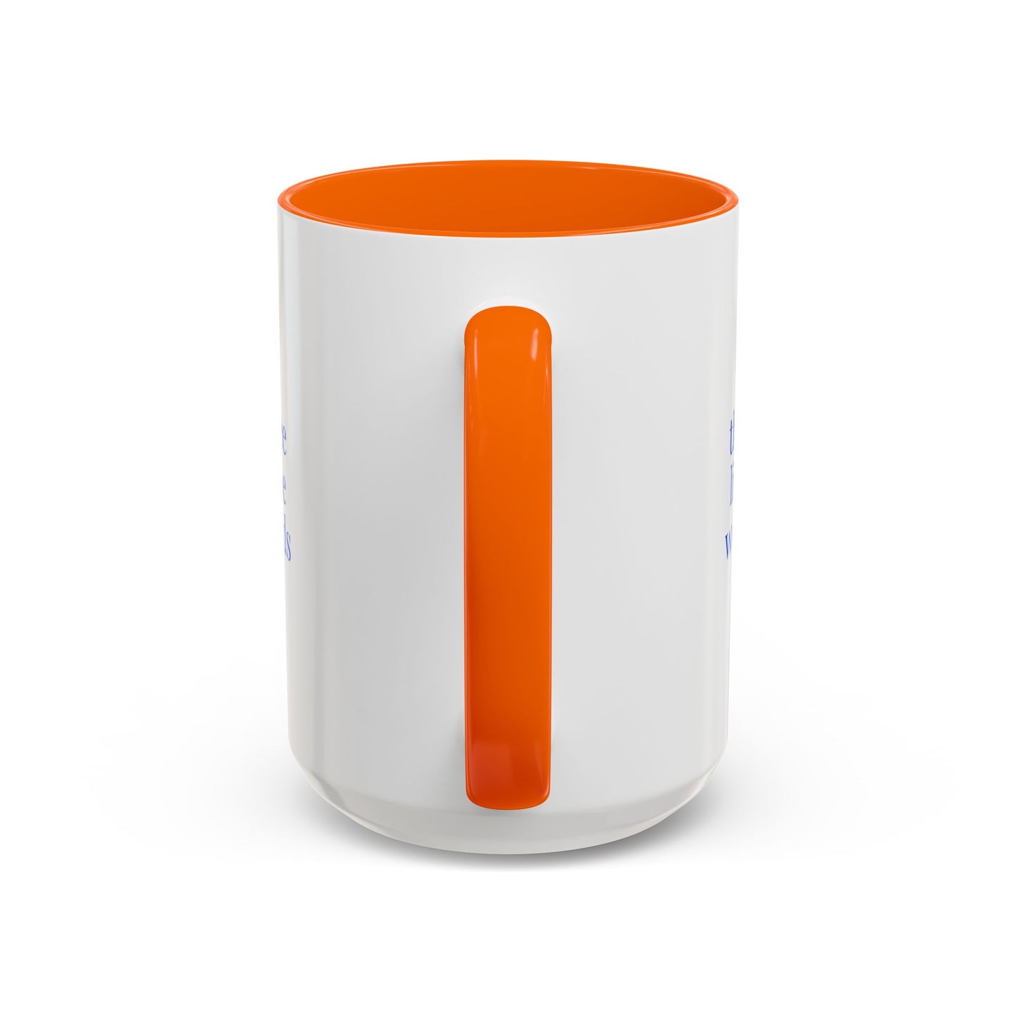 Red Accent Coffee Mug 15 oz Template