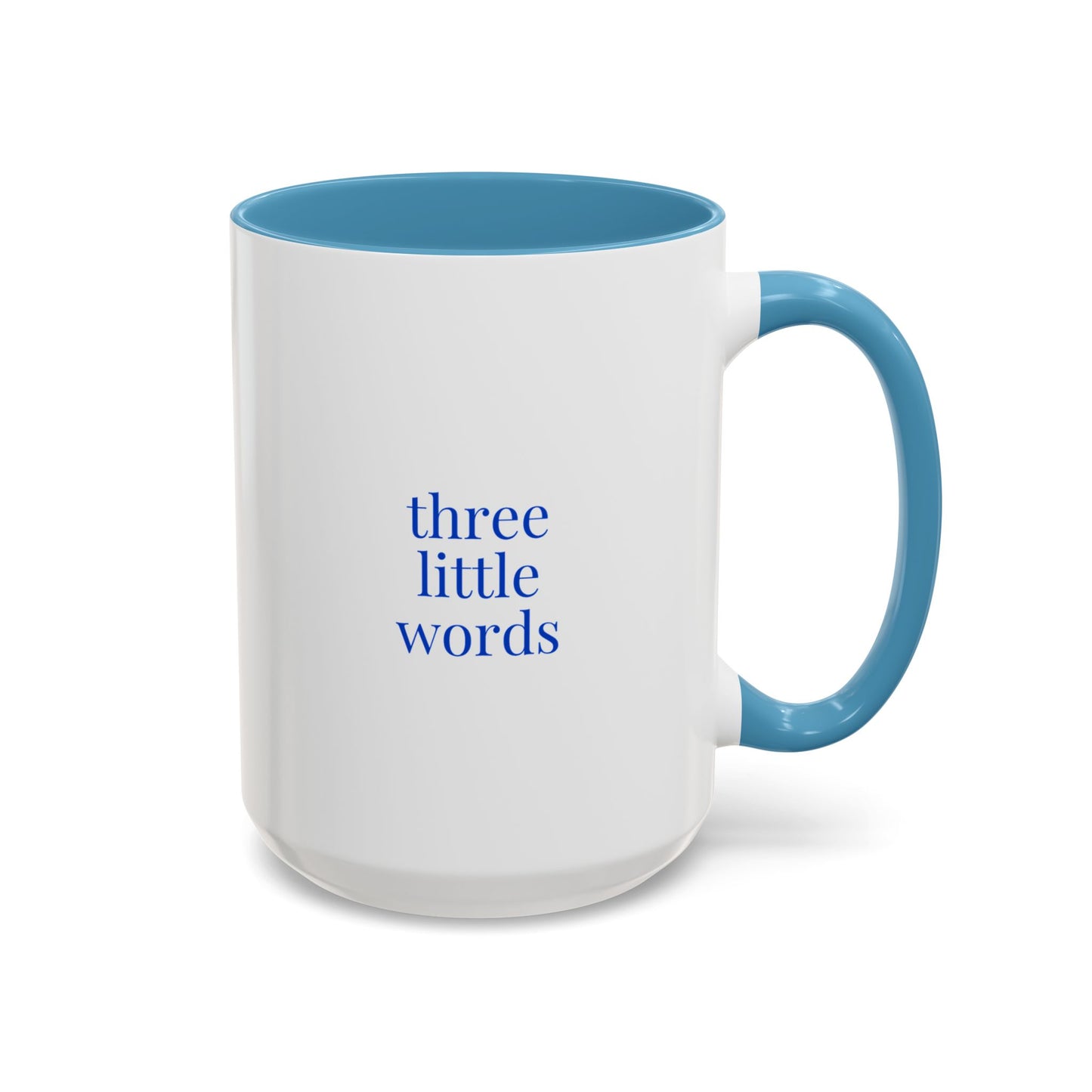 Red Accent Coffee Mug 15 oz Template