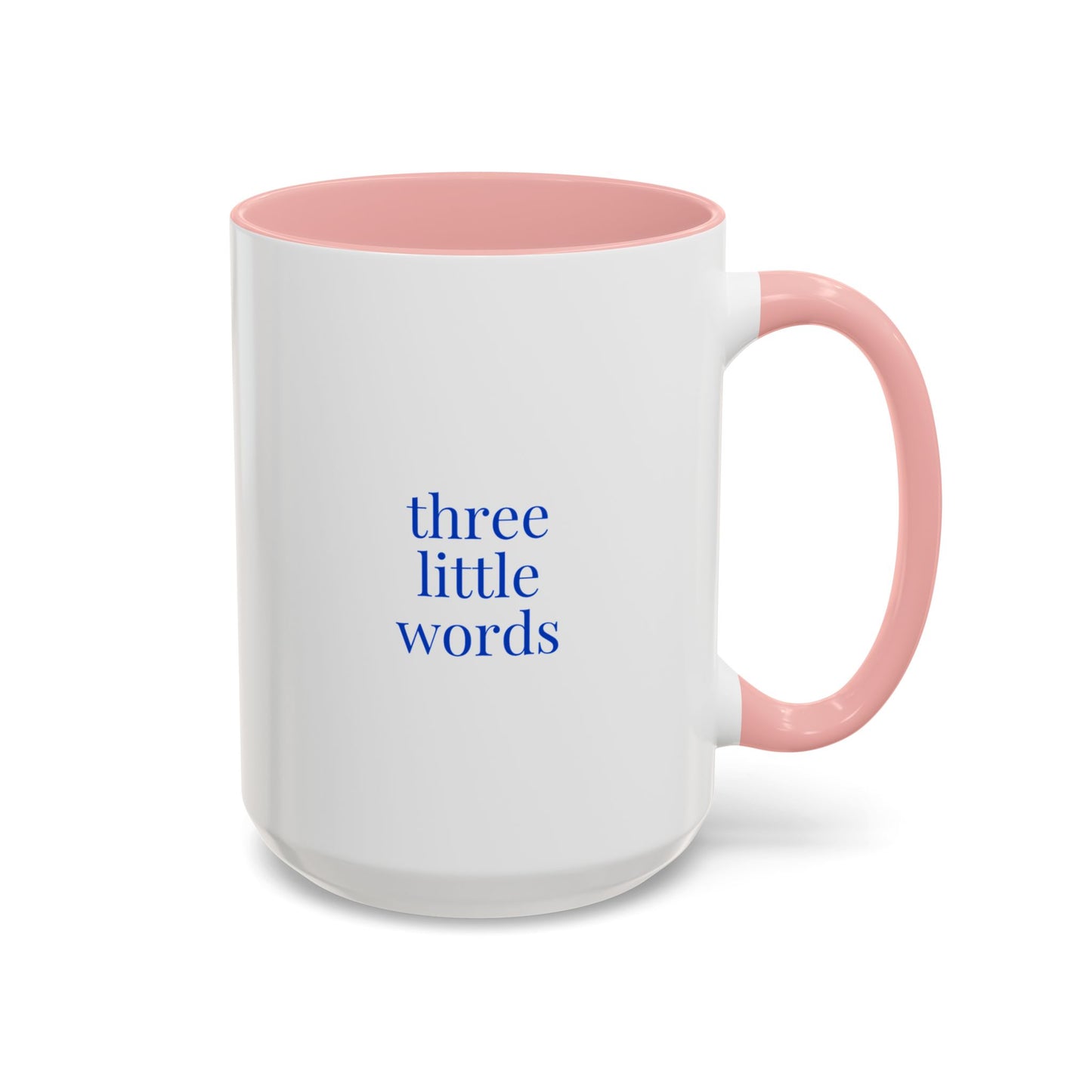 Red Accent Coffee Mug 15 oz Template