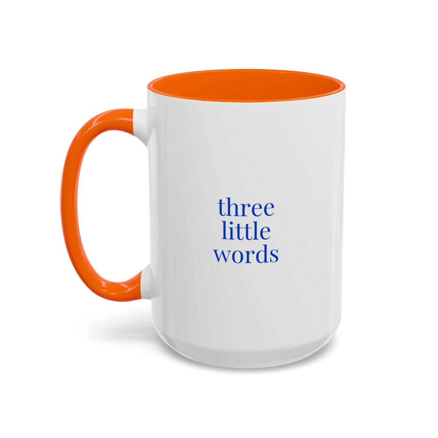 Red Accent Coffee Mug 15 oz Template