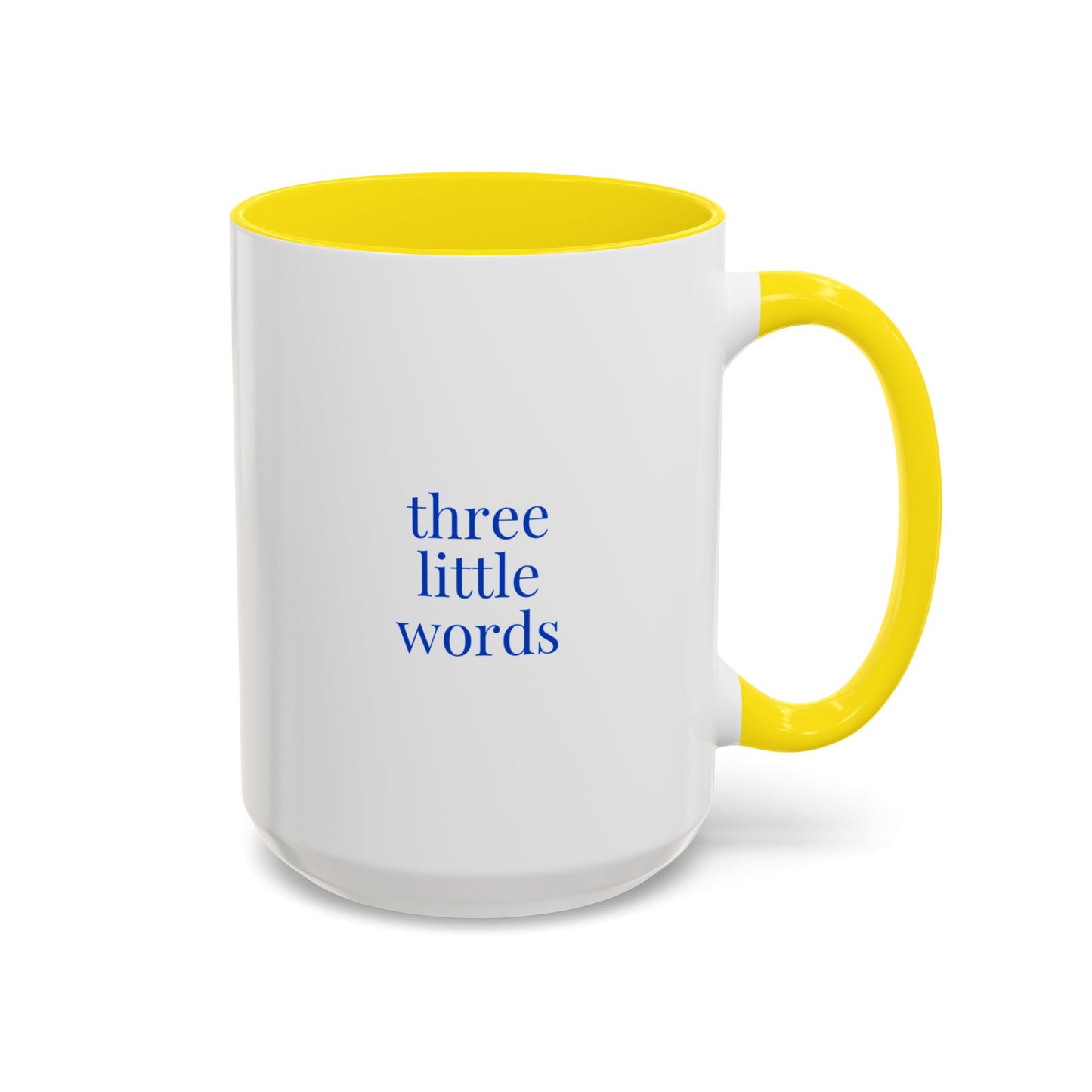 Red Accent Coffee Mug 15 oz Template