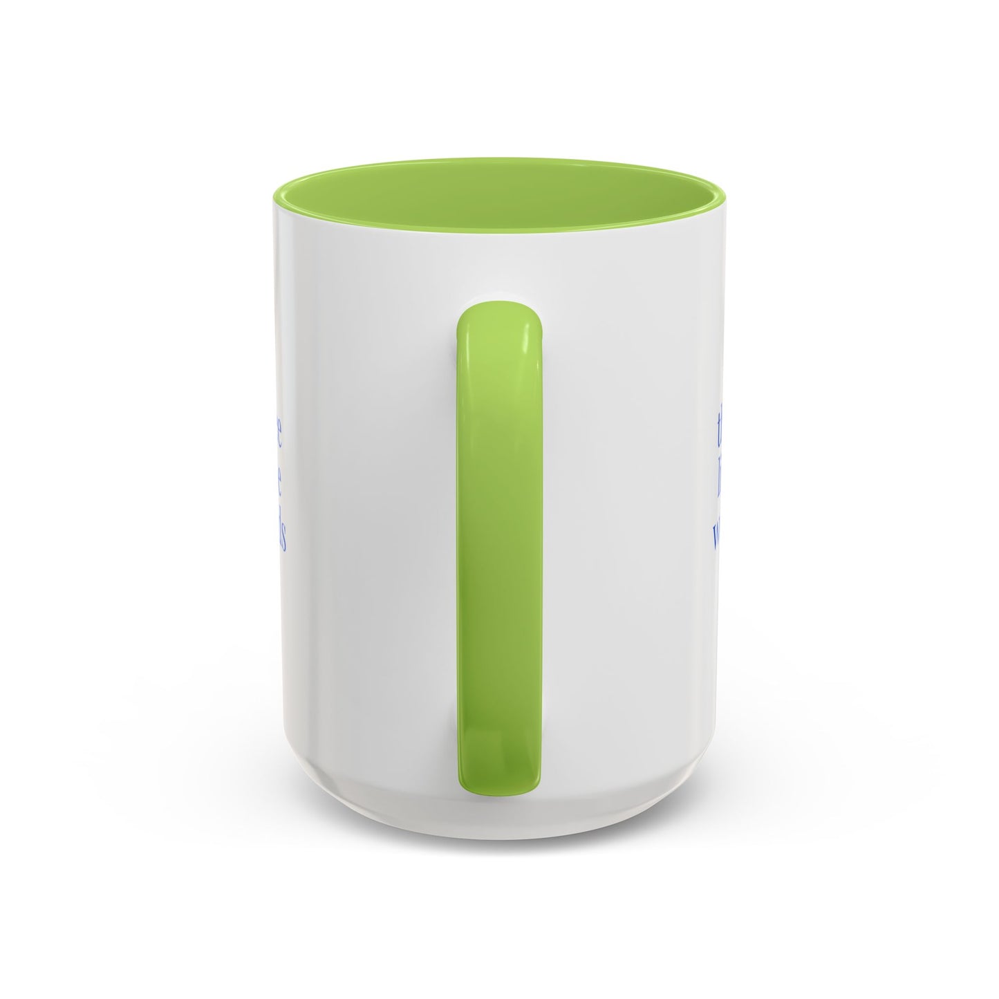 Red Accent Coffee Mug 15 oz Template