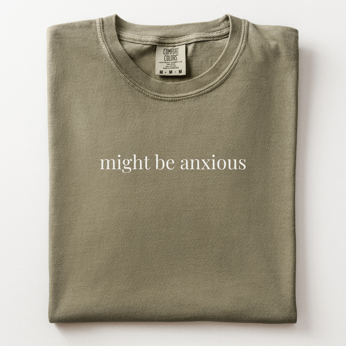might be anxious comfort tee