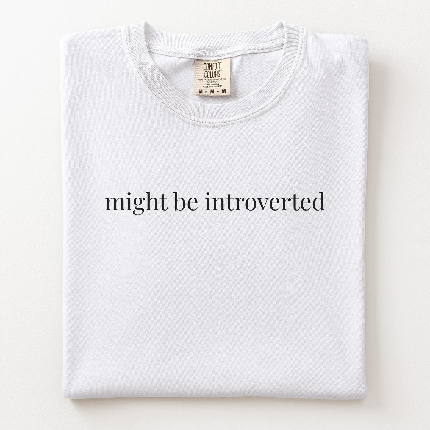 might be introverted comfort tee