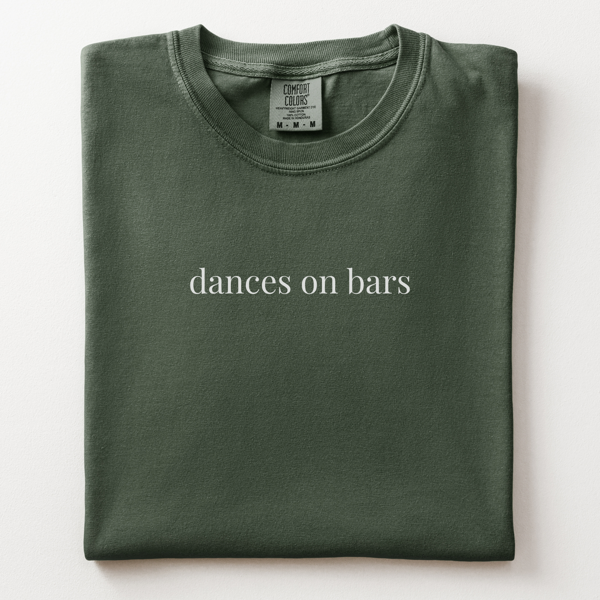 dances on bars comfort tee