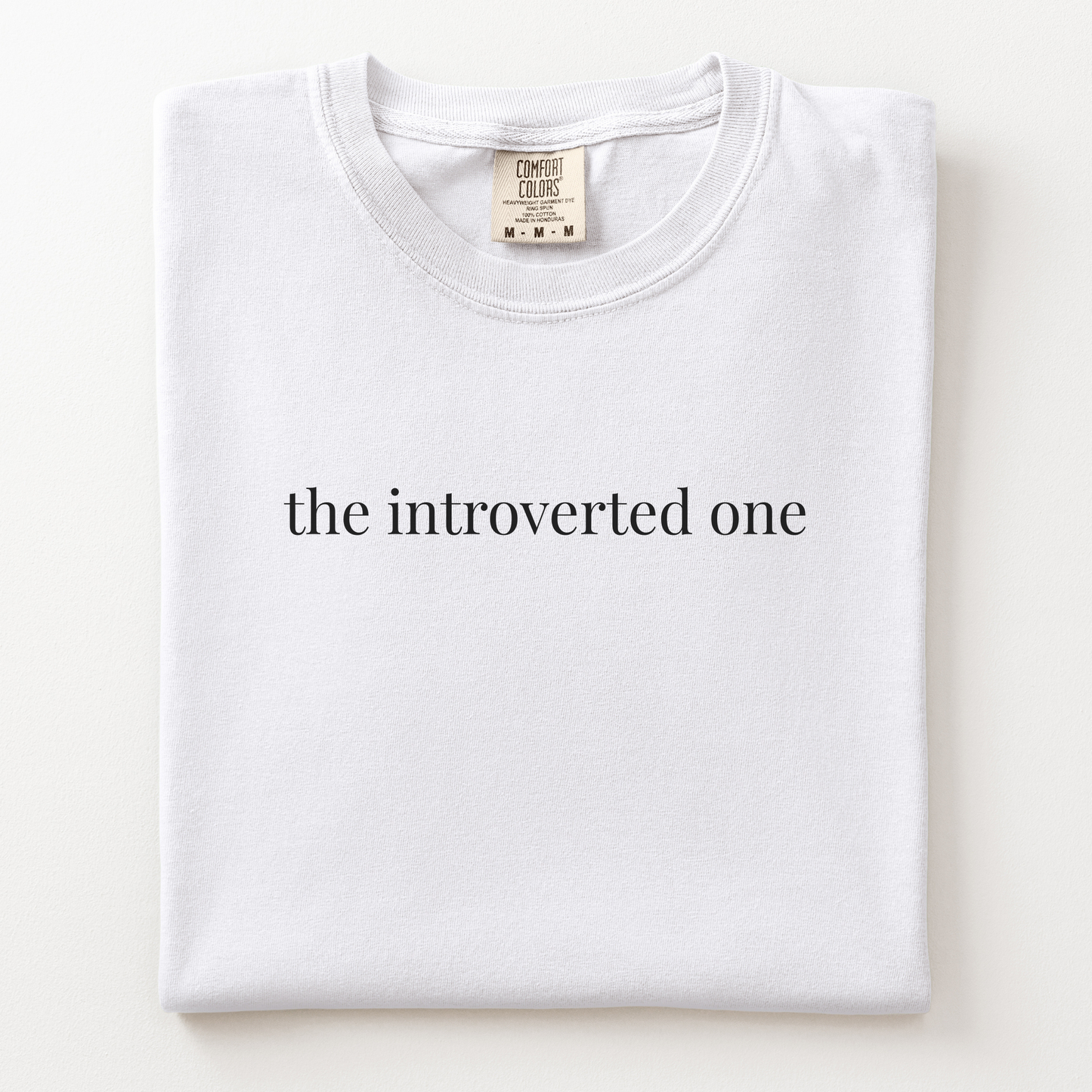 the introverted one comfort tee