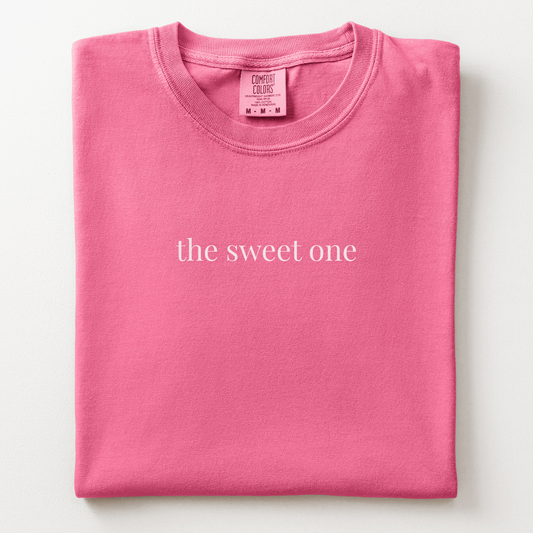 the sweet one comfort tee