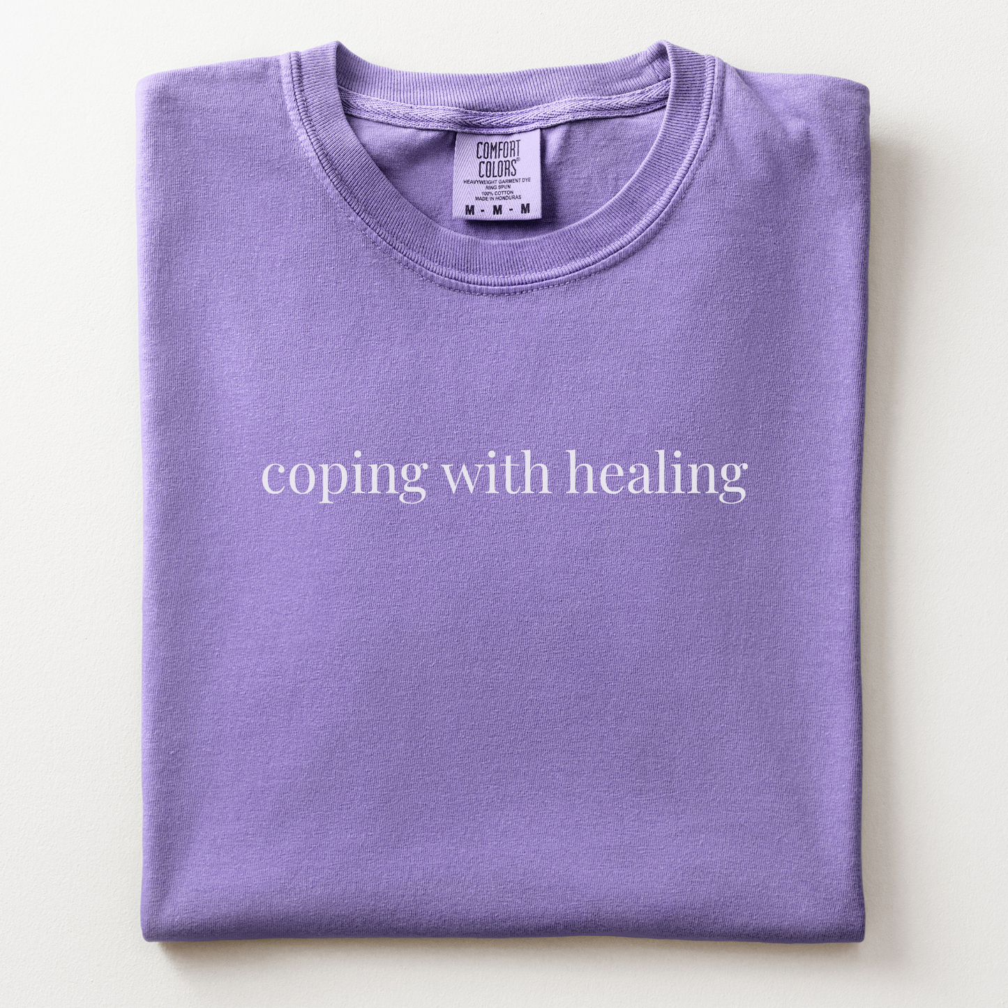 coping with healing comfort tee