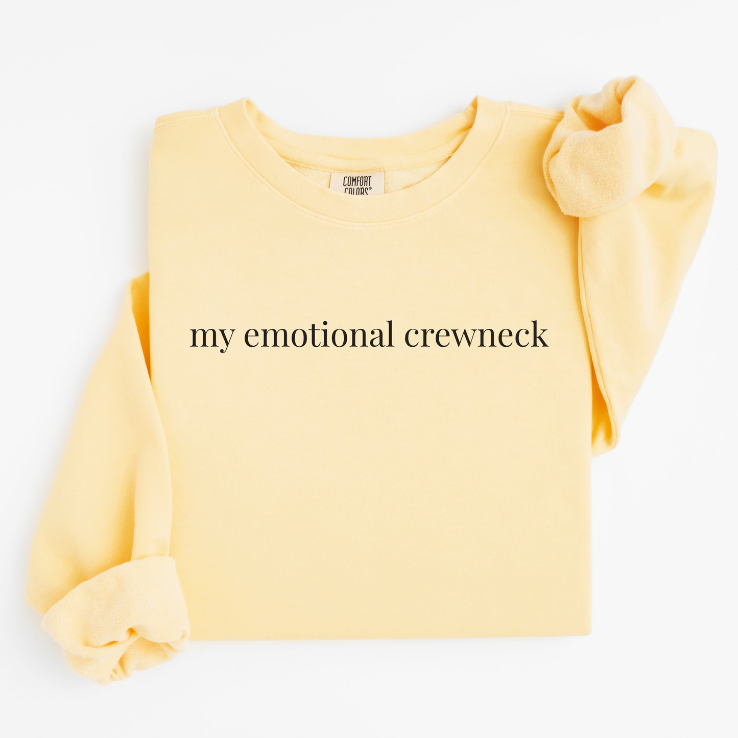 my emotional crewneck