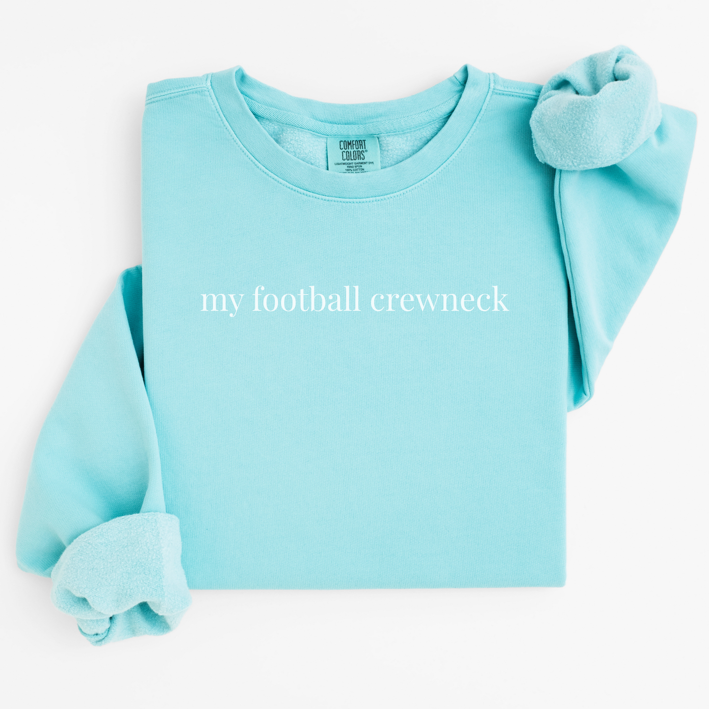 my football crewneck