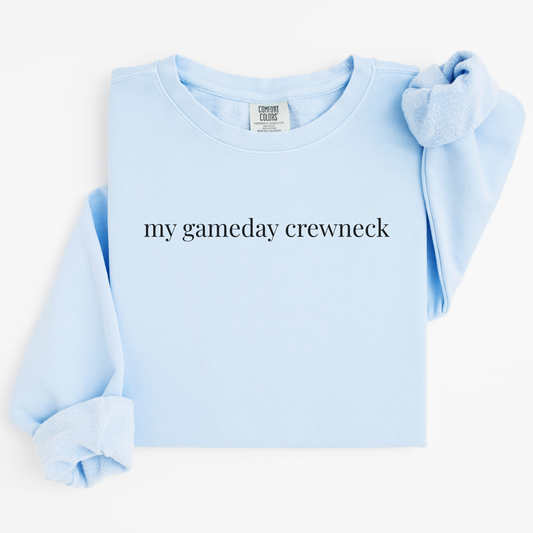 my gameday crewneck