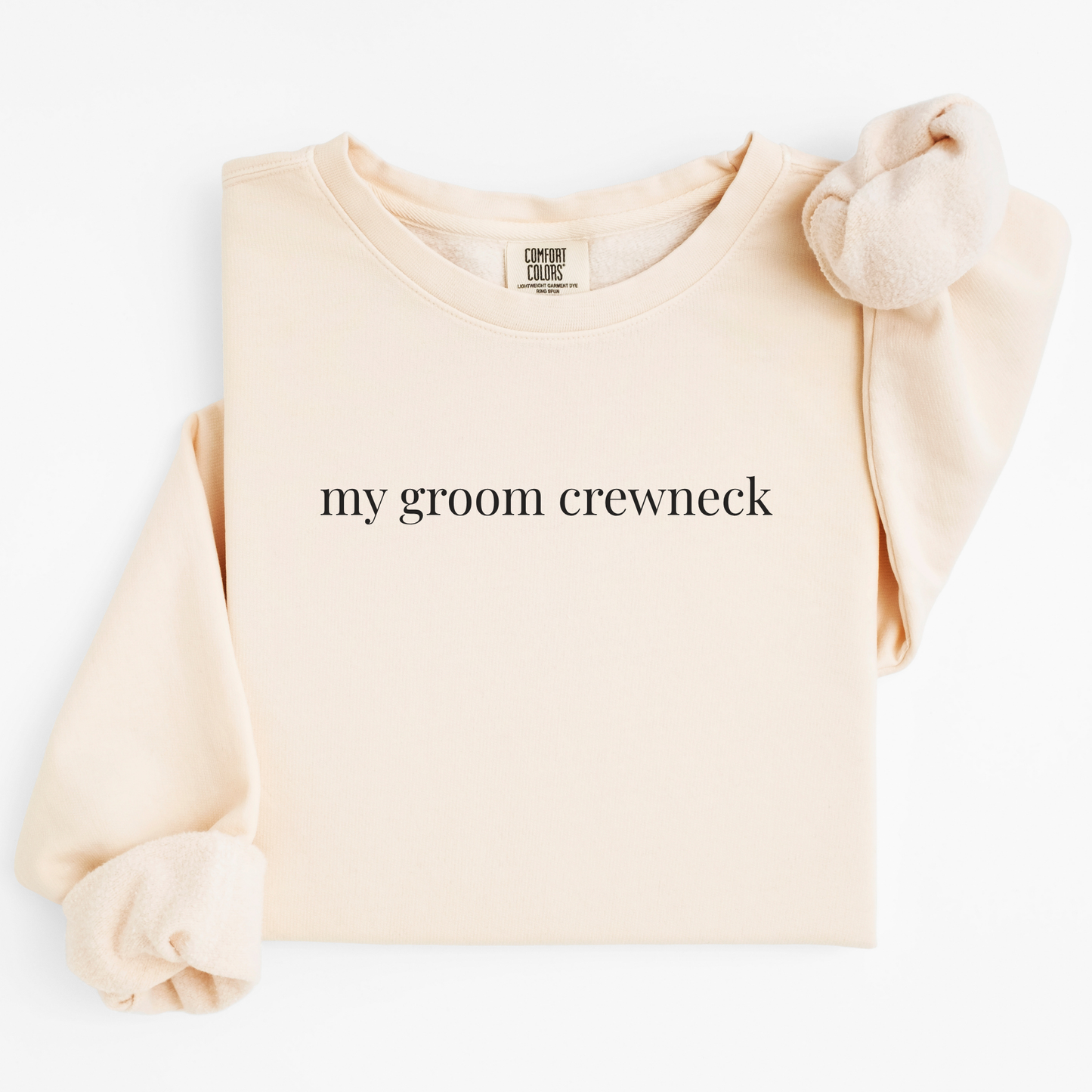 my groom crewneck