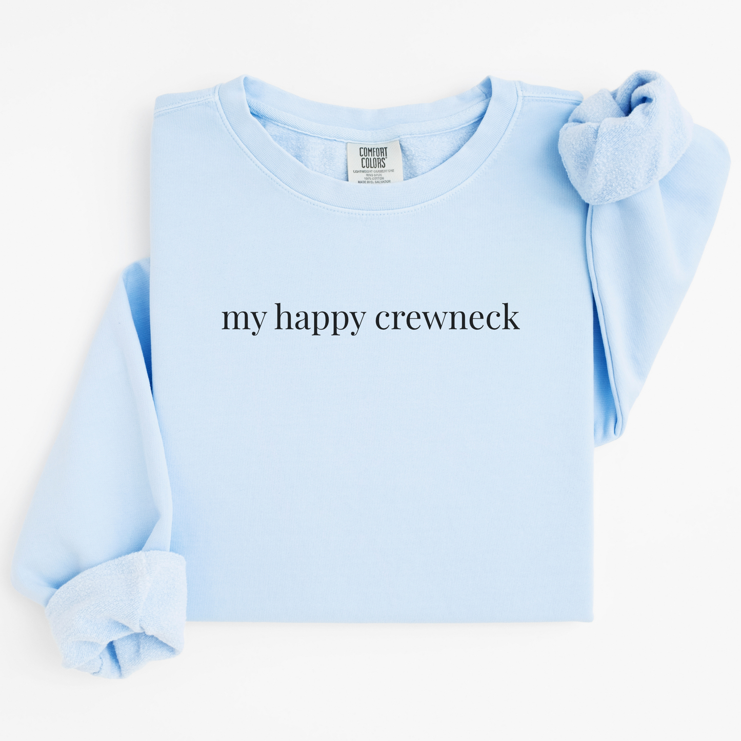 my happy crewneck