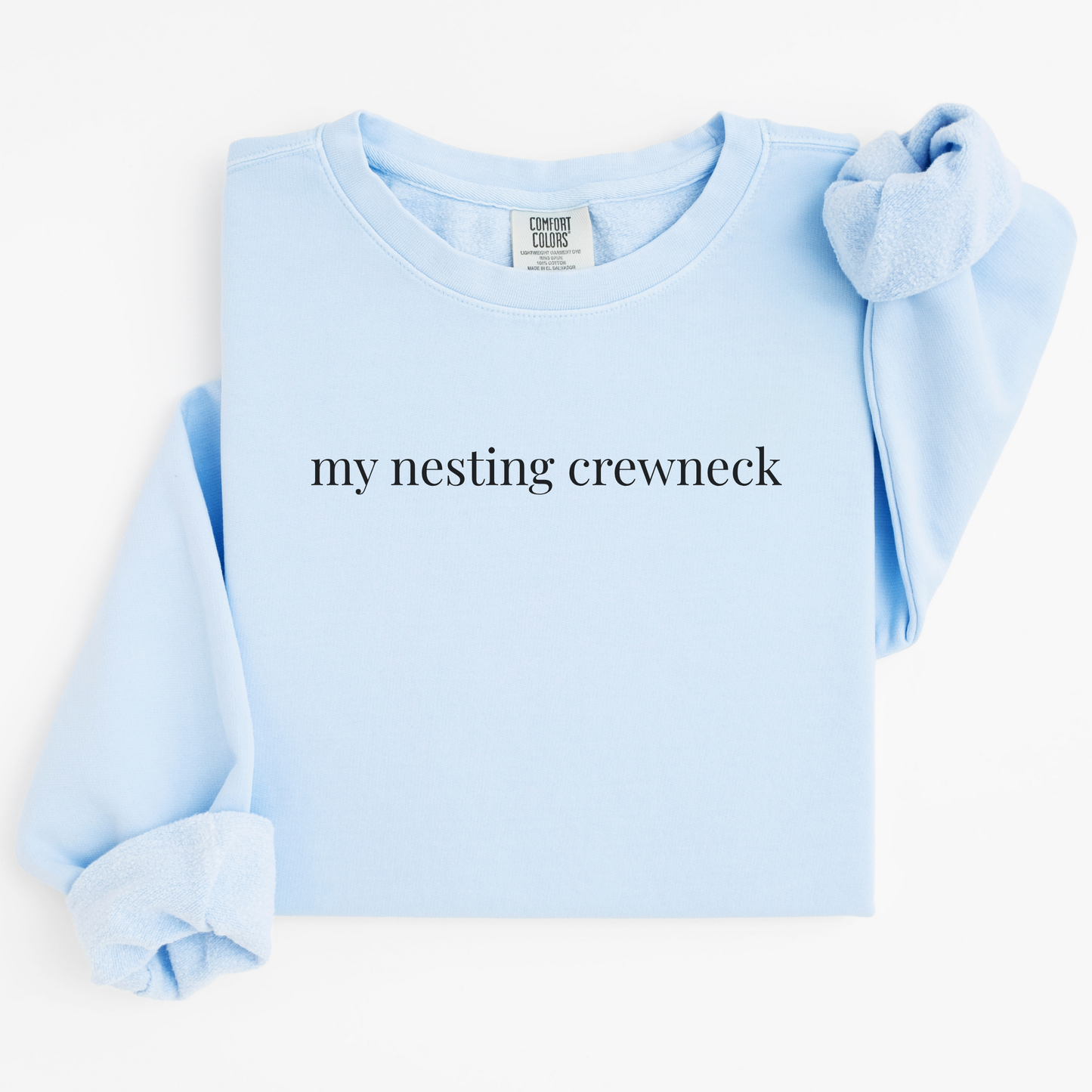 my nesting crewneck