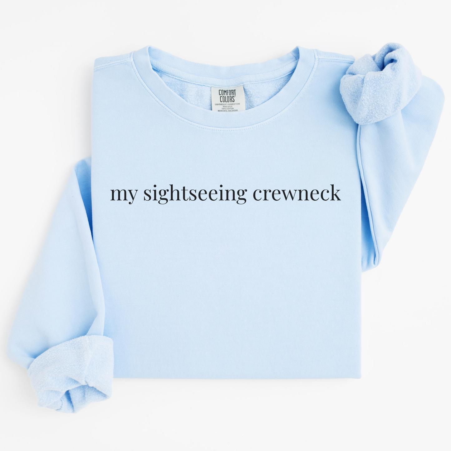 my sightseeing crewneck