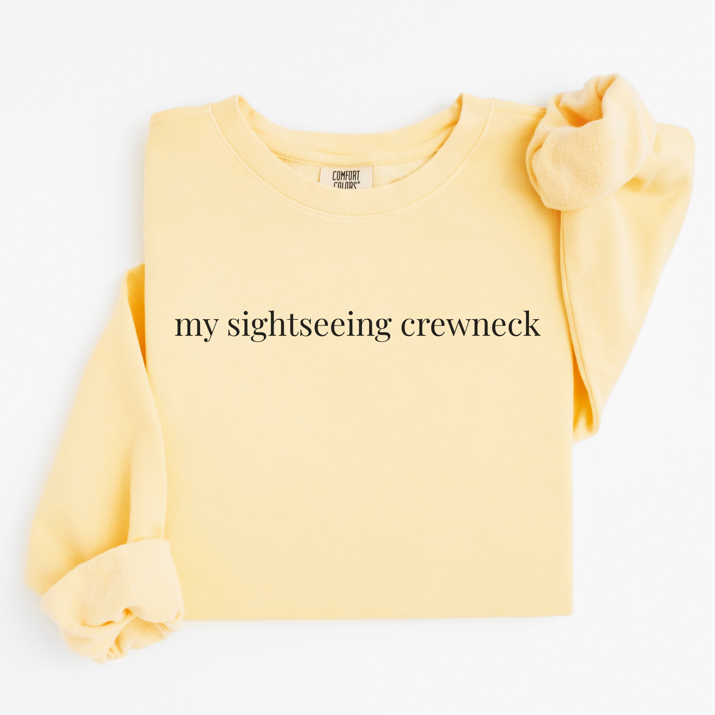 my sightseeing crewneck