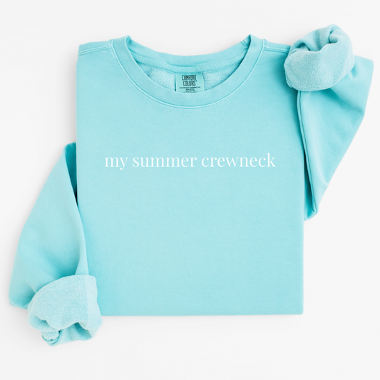 my summer crewneck