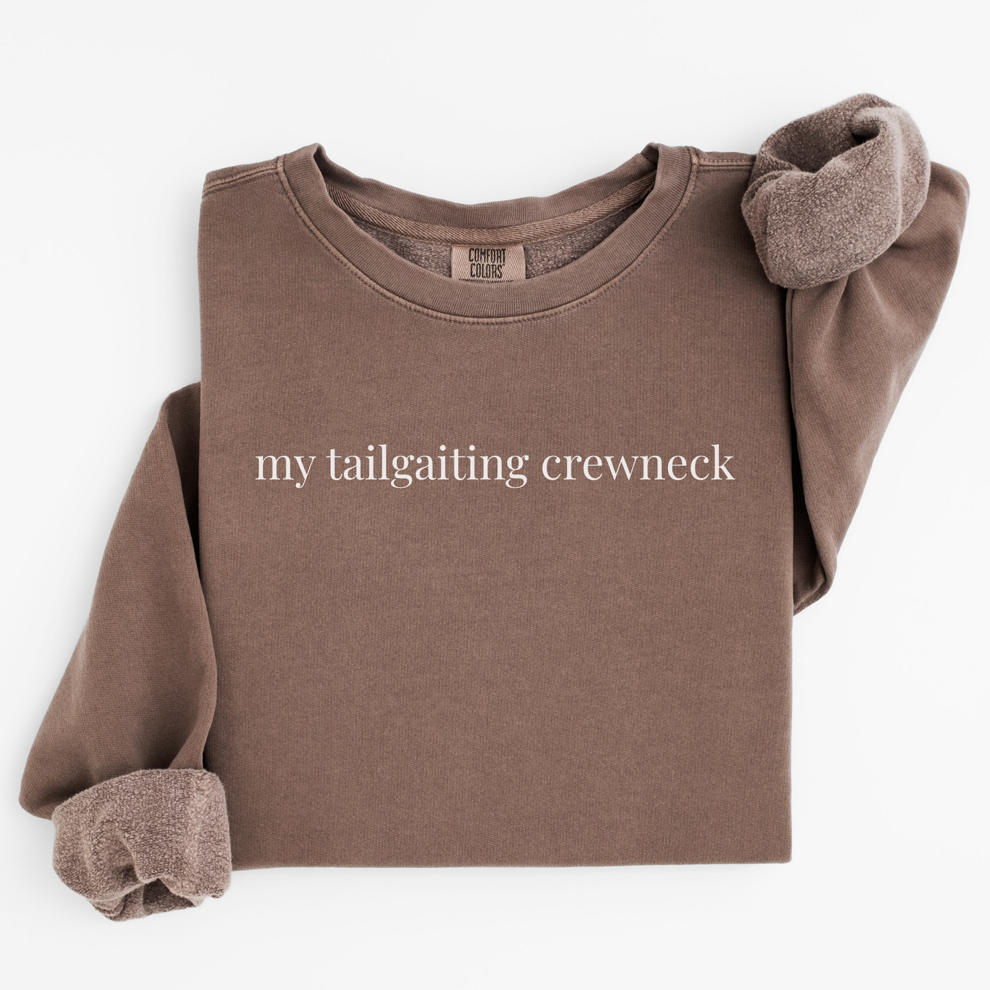 my tailgating crewneck