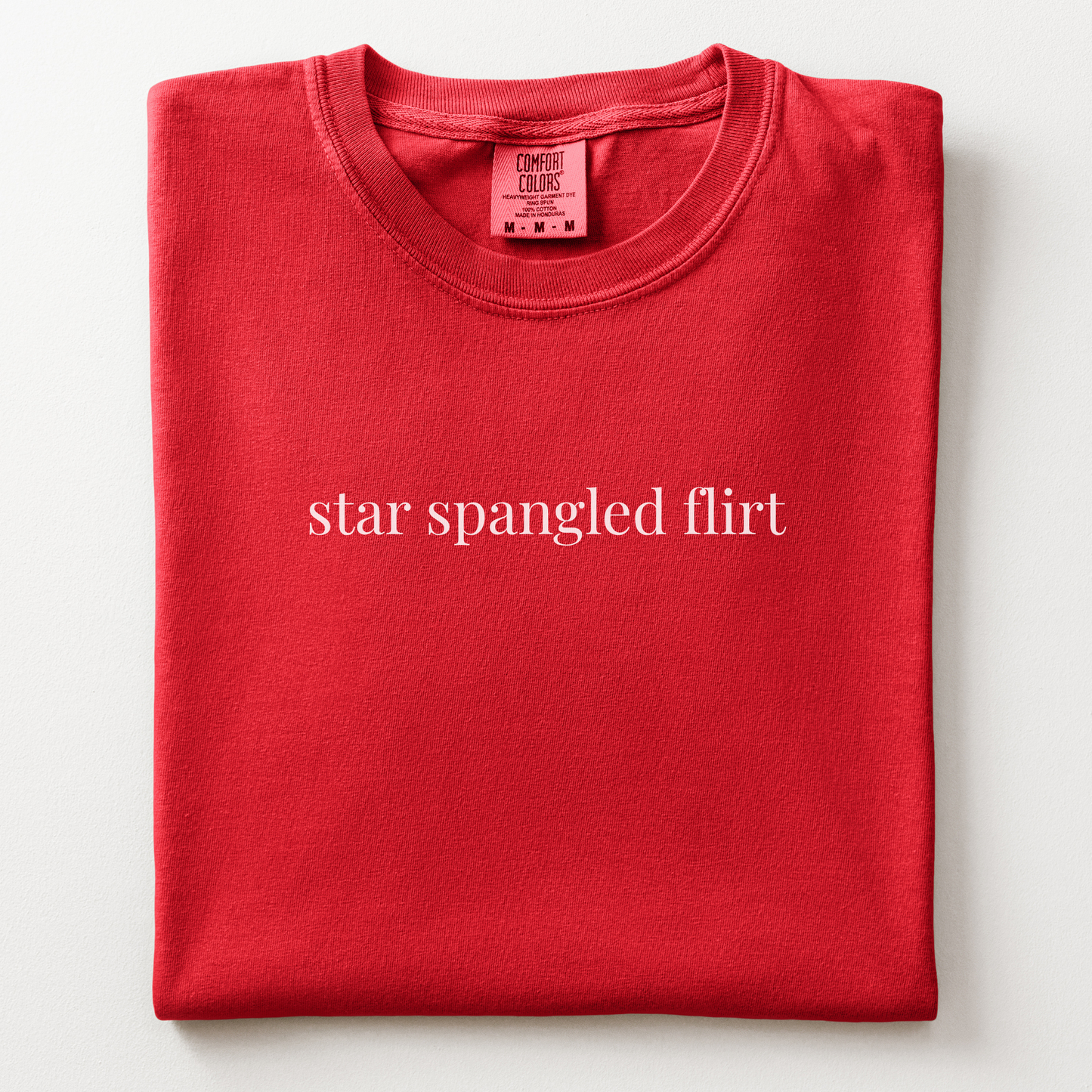 star spangled flirt comfort tee
