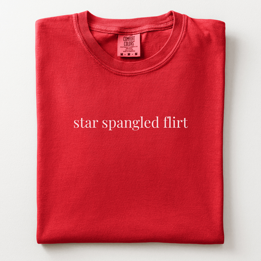 star spangled flirt comfort tee