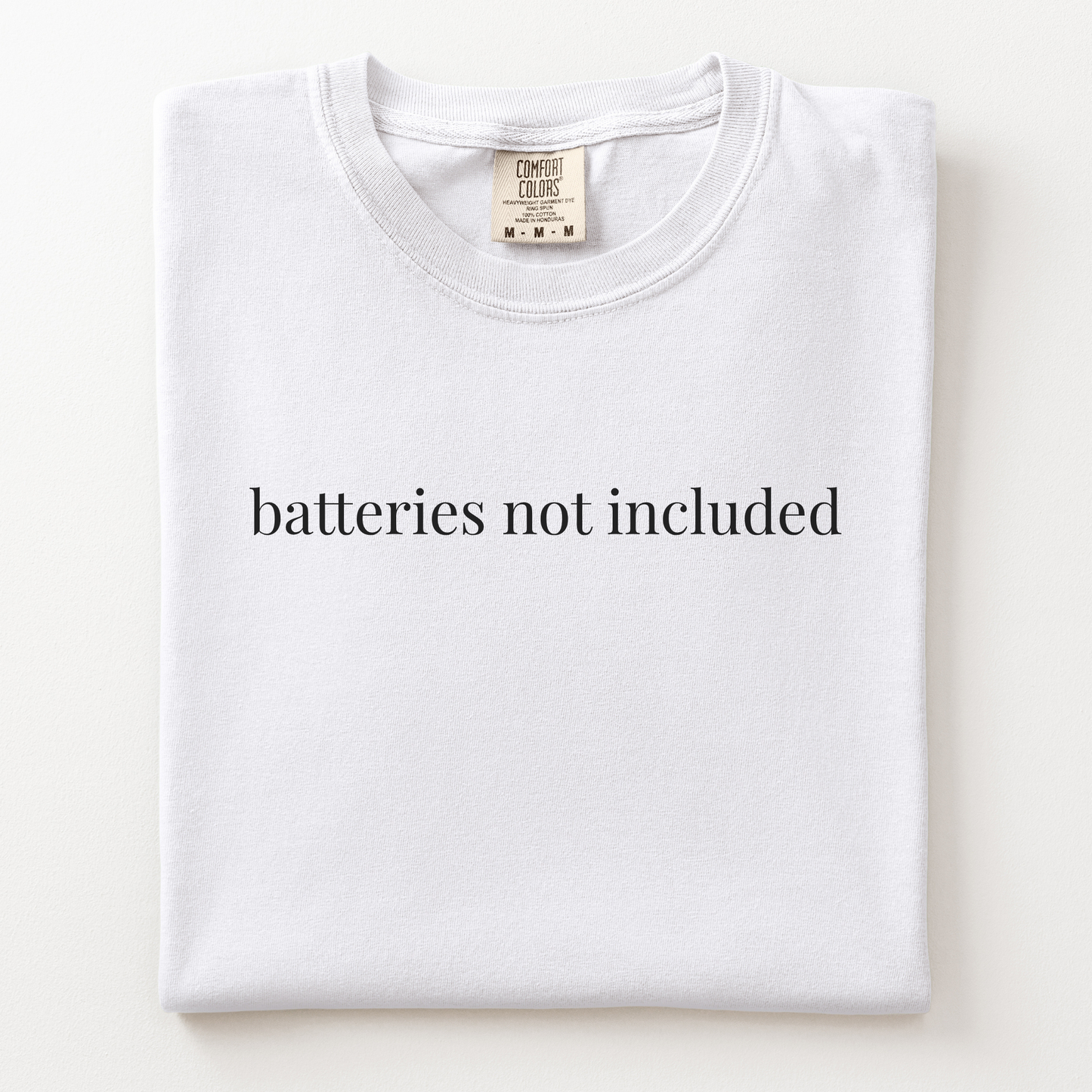 batteries not included comfort tee