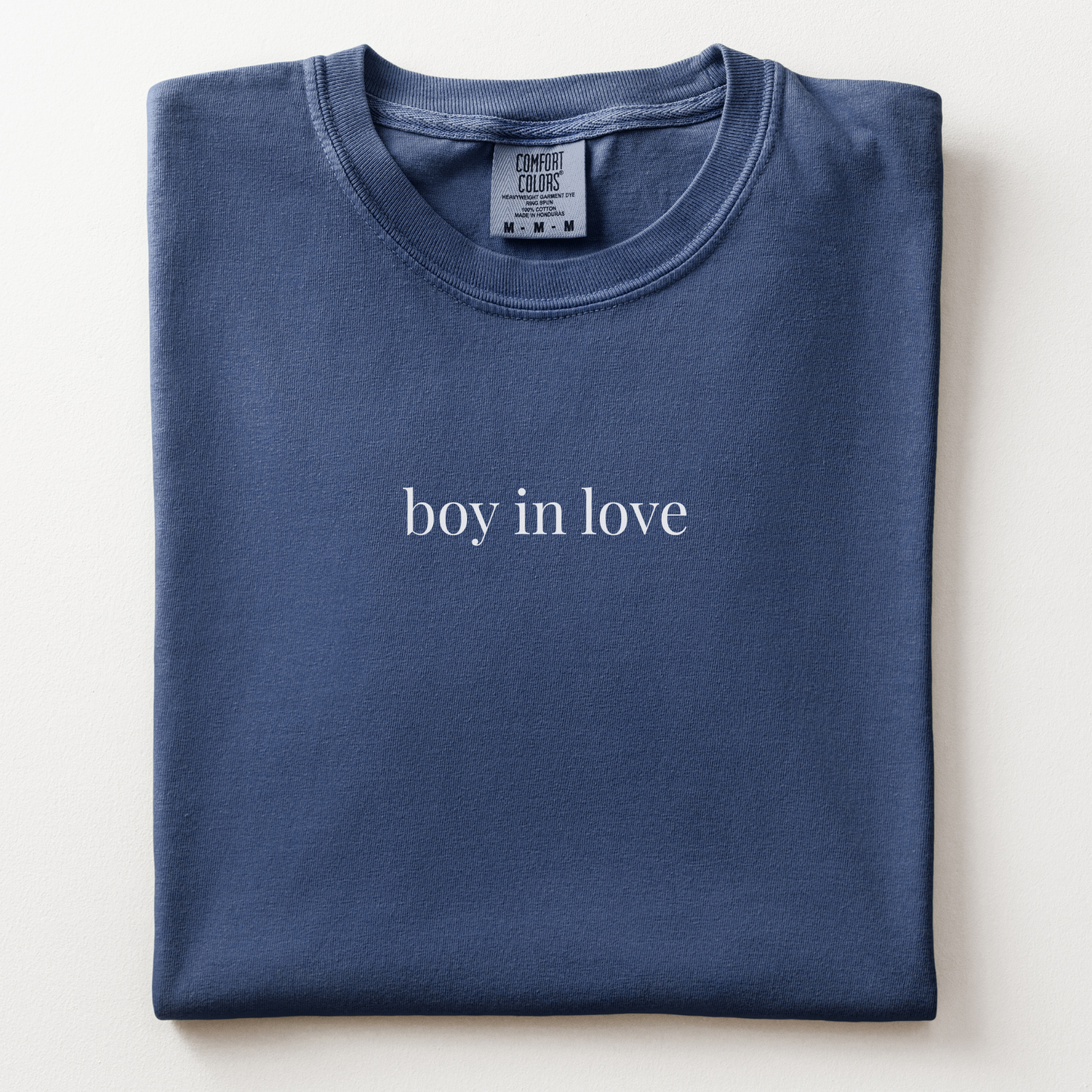 boy in love comfort tee