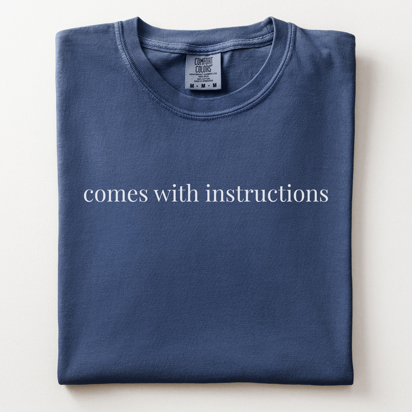 comes with instructions comfort tee
