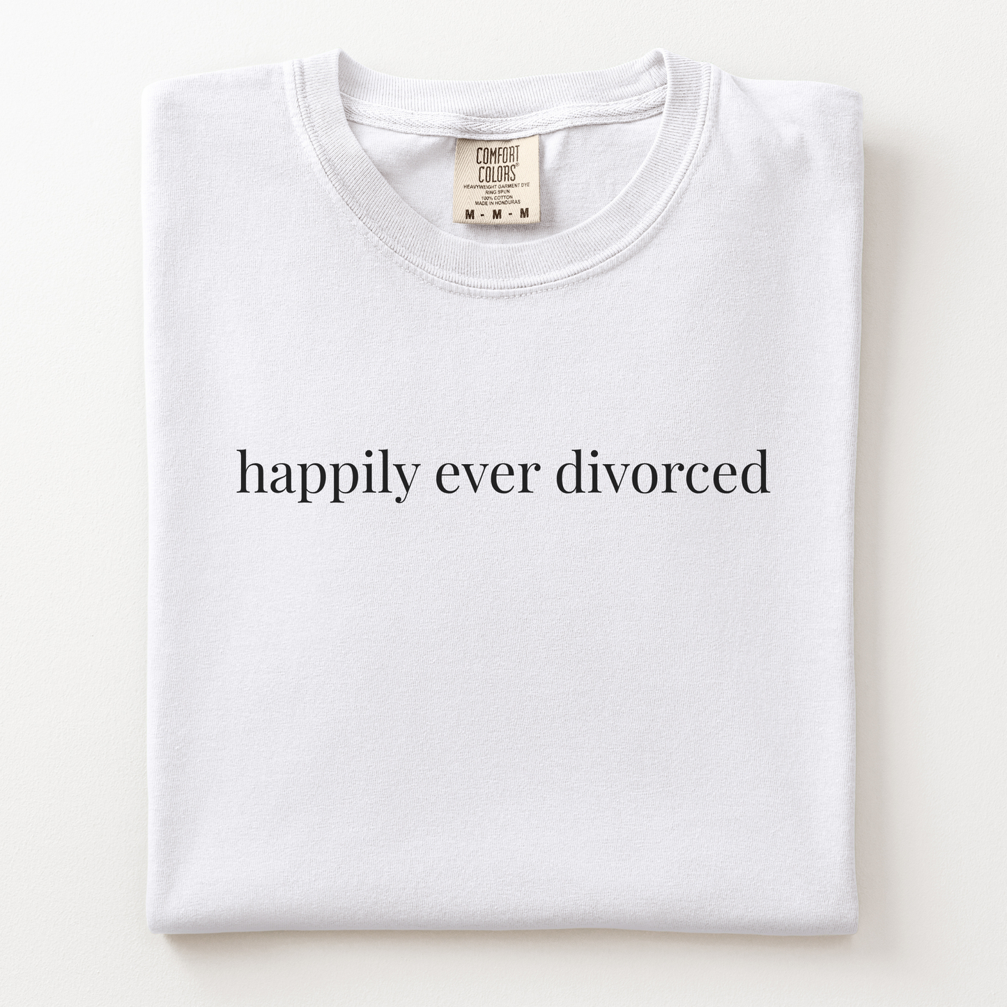 happily ever divorced comfort tee