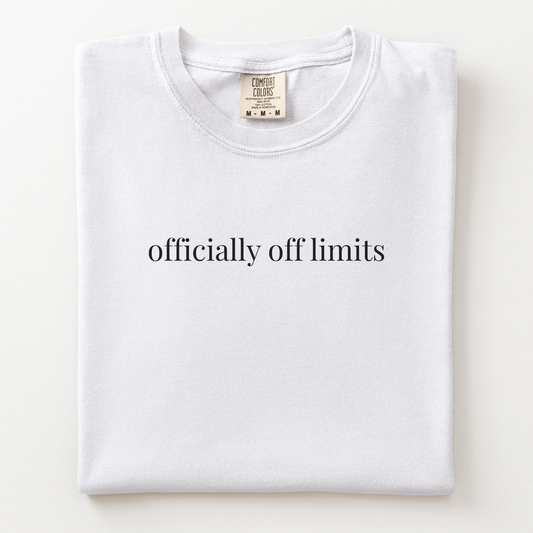 officially off limits comfort tee