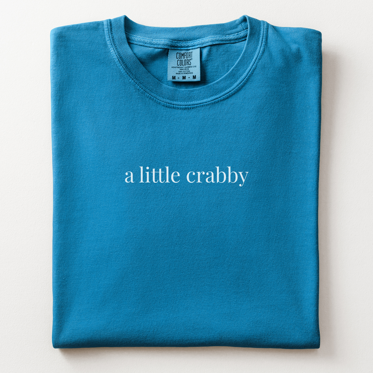 a little crabby comfort tee