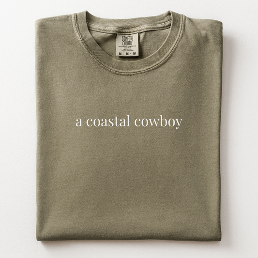 a coastal cowboy comfort tee