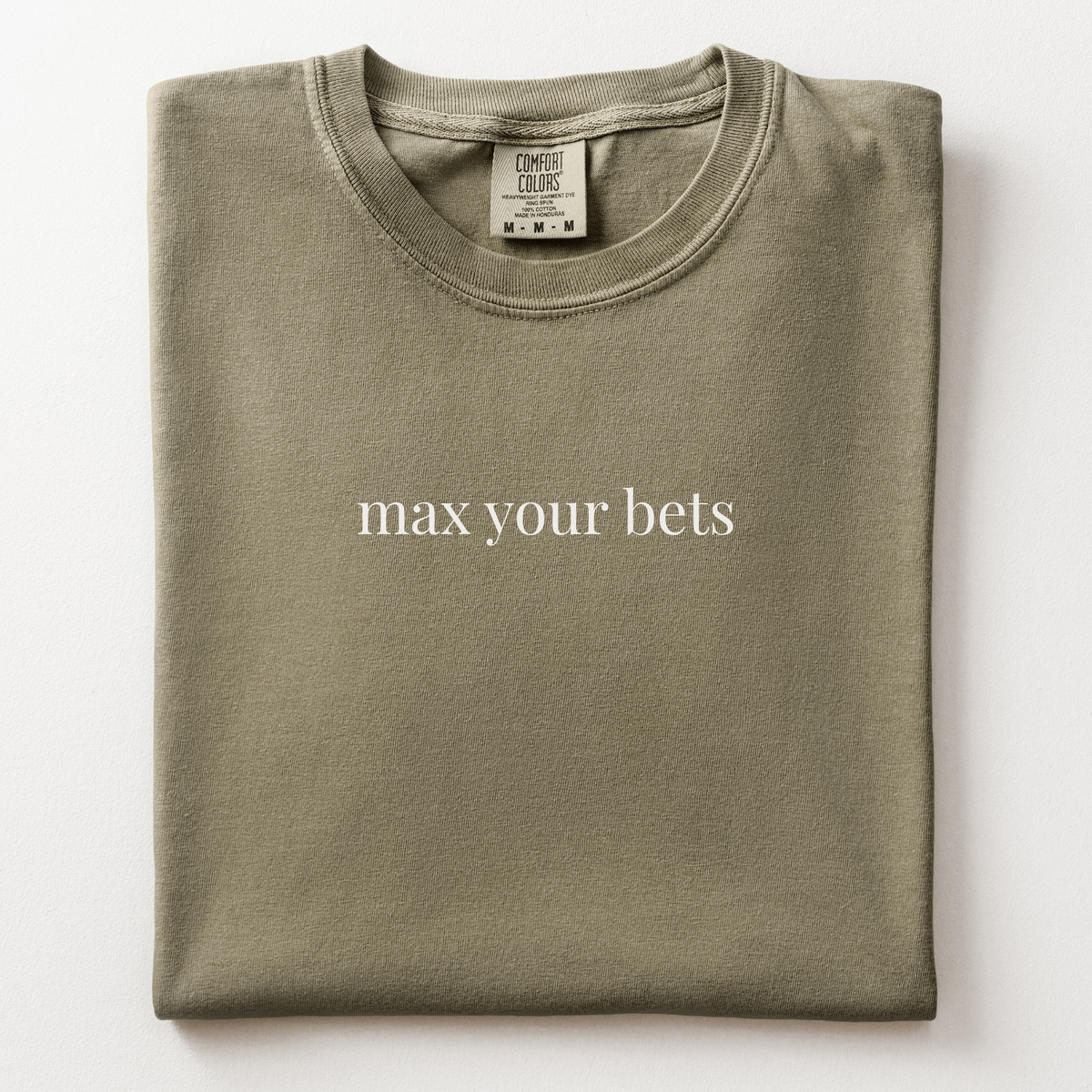 max your bets comfort tee