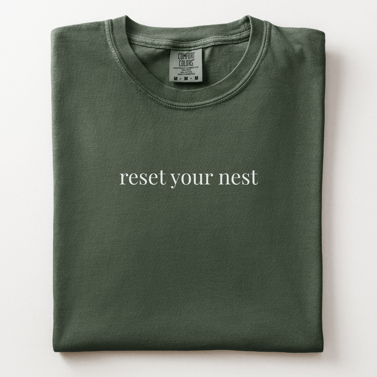 reset your nest comfort tee