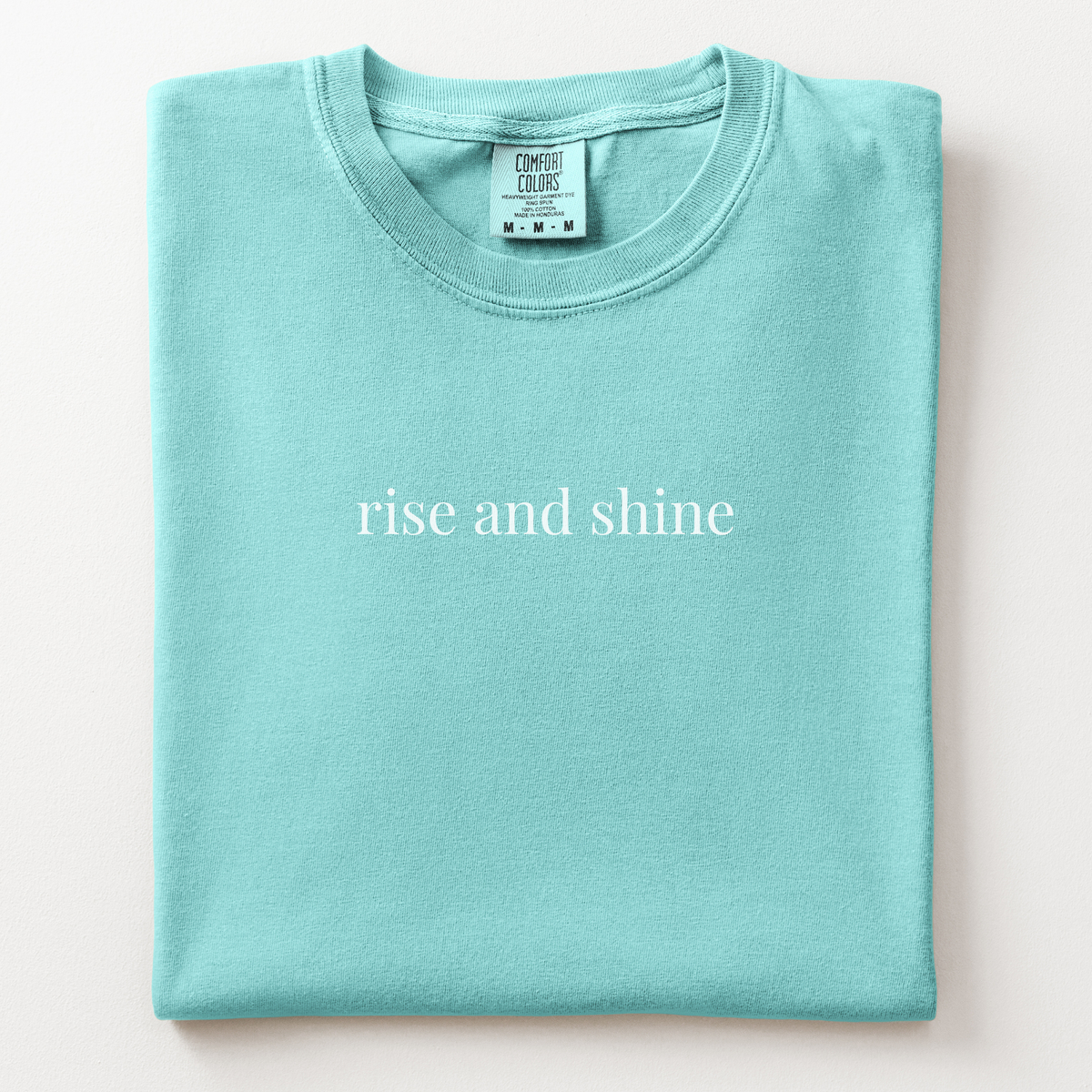 rise and shine comfort tee