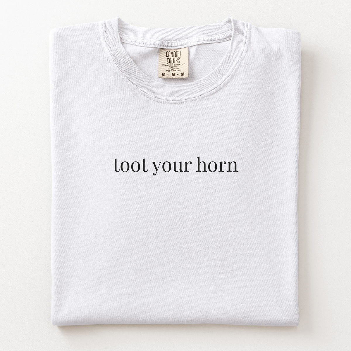 toot your horn comfort tee