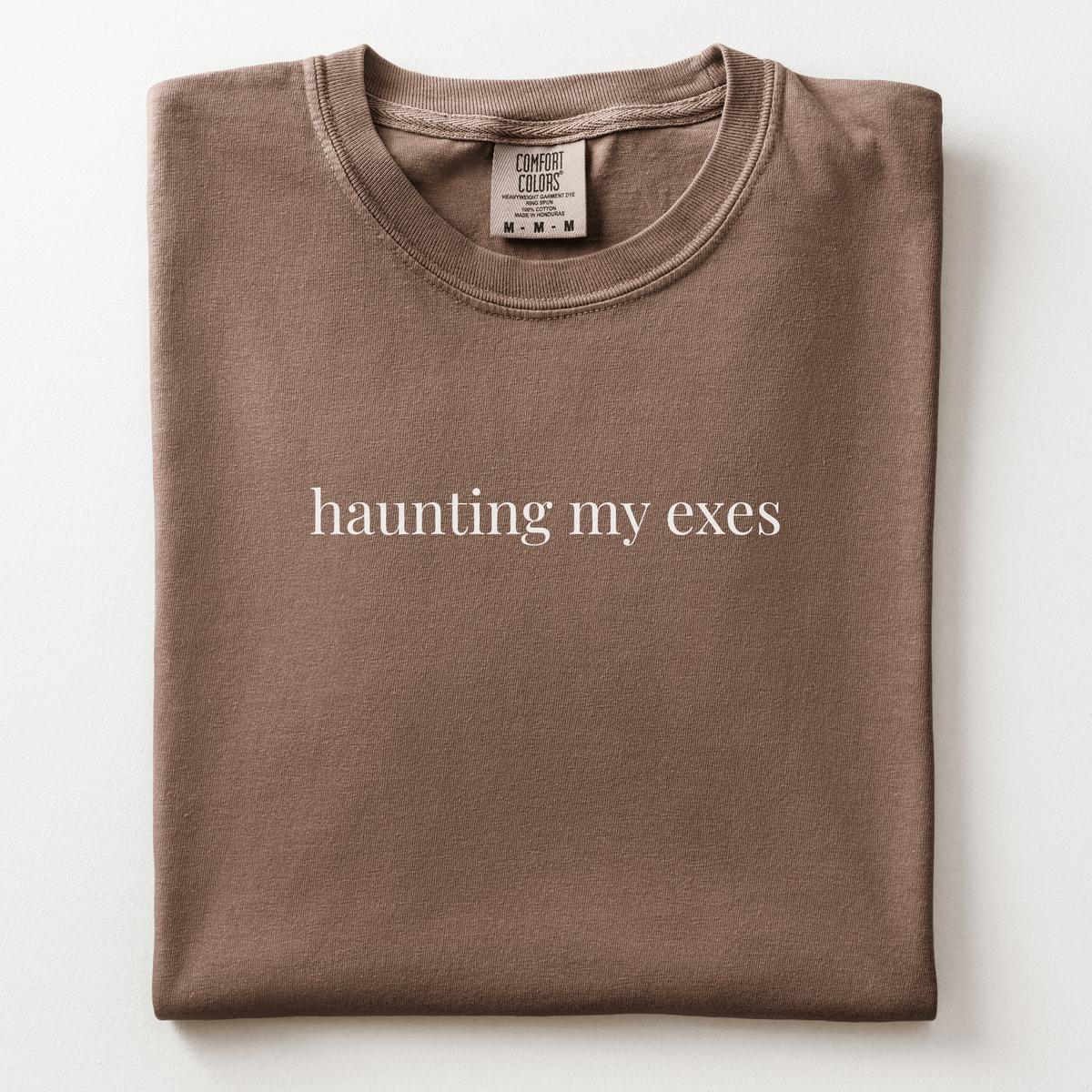 haunting my exes comfort tee