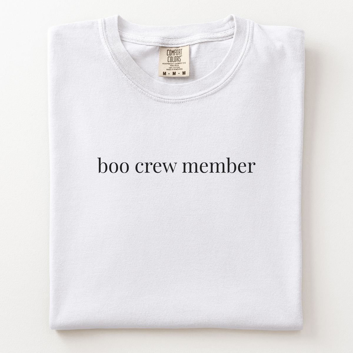 boo crew member comfort tee