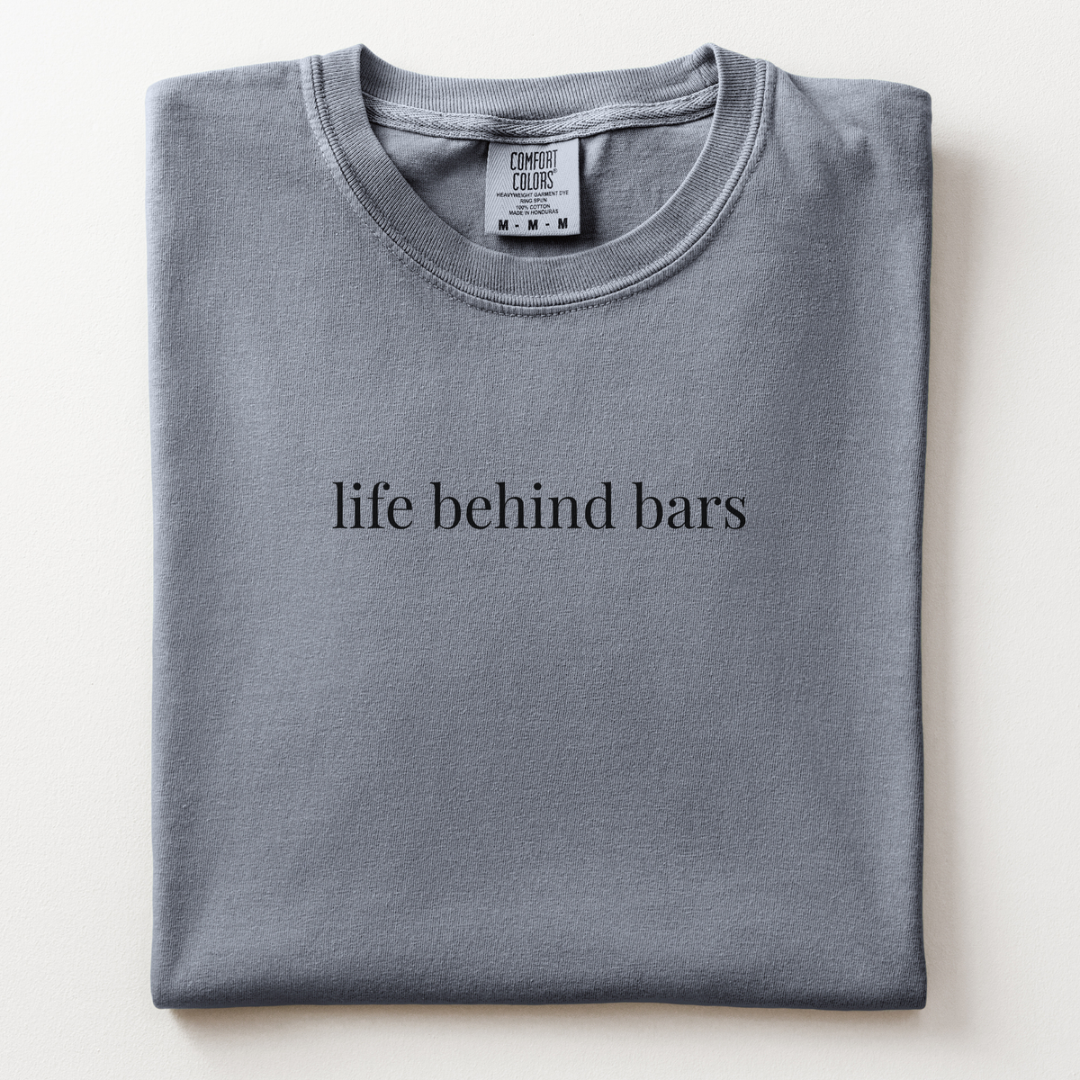 life behind bars comfort tee - bartender (51 Sycamore)