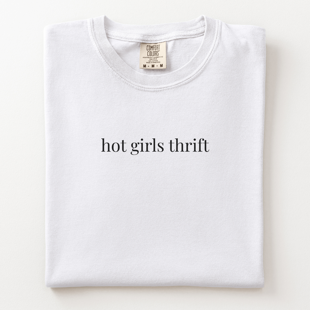 hot girls thrift comfort tee
