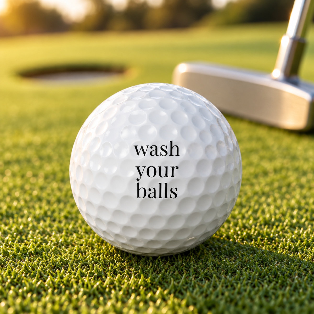 wash your balls golf balls - set of 6