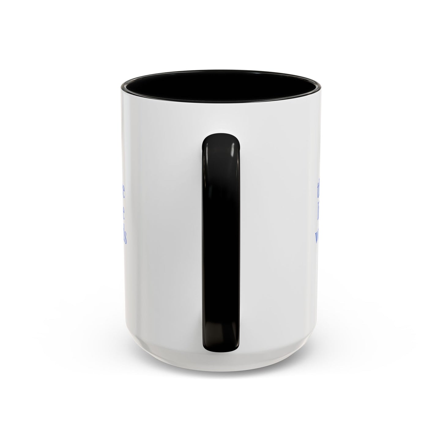 Red Accent Coffee Mug 15 oz Template