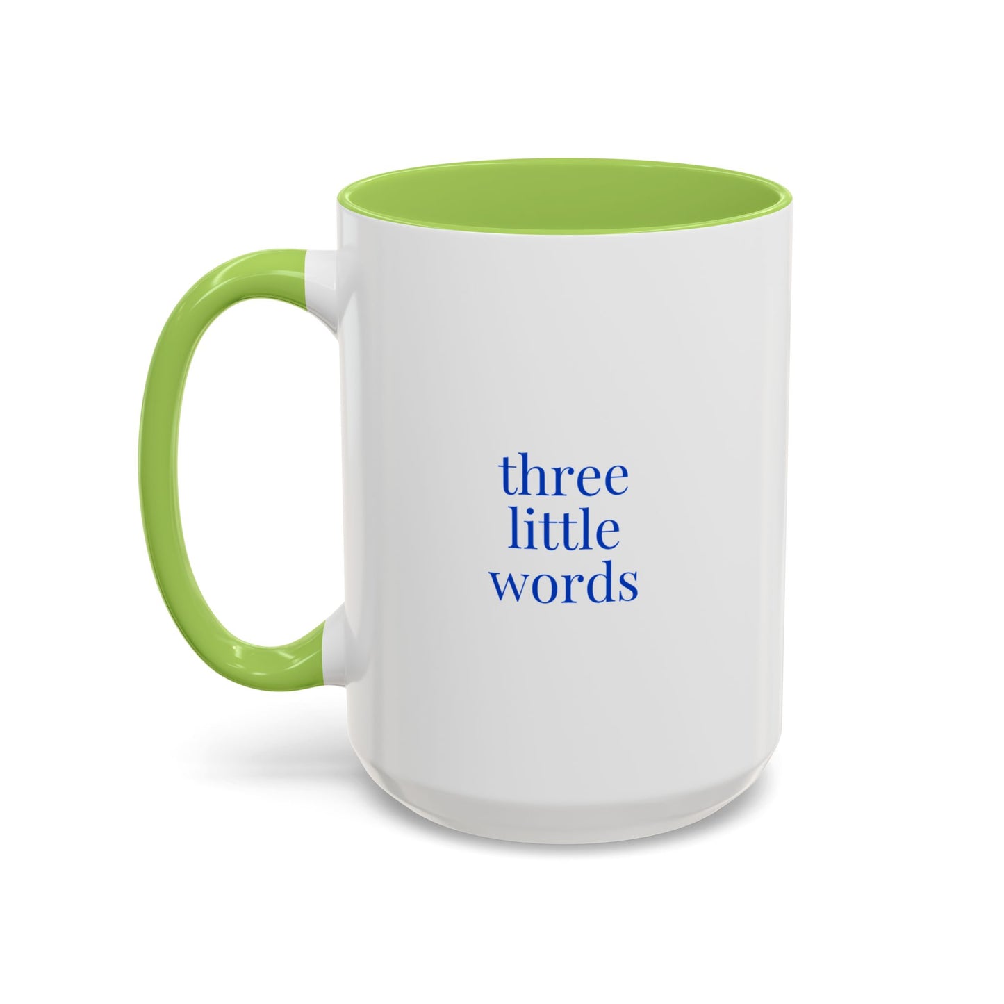 Red Accent Coffee Mug 15 oz Template