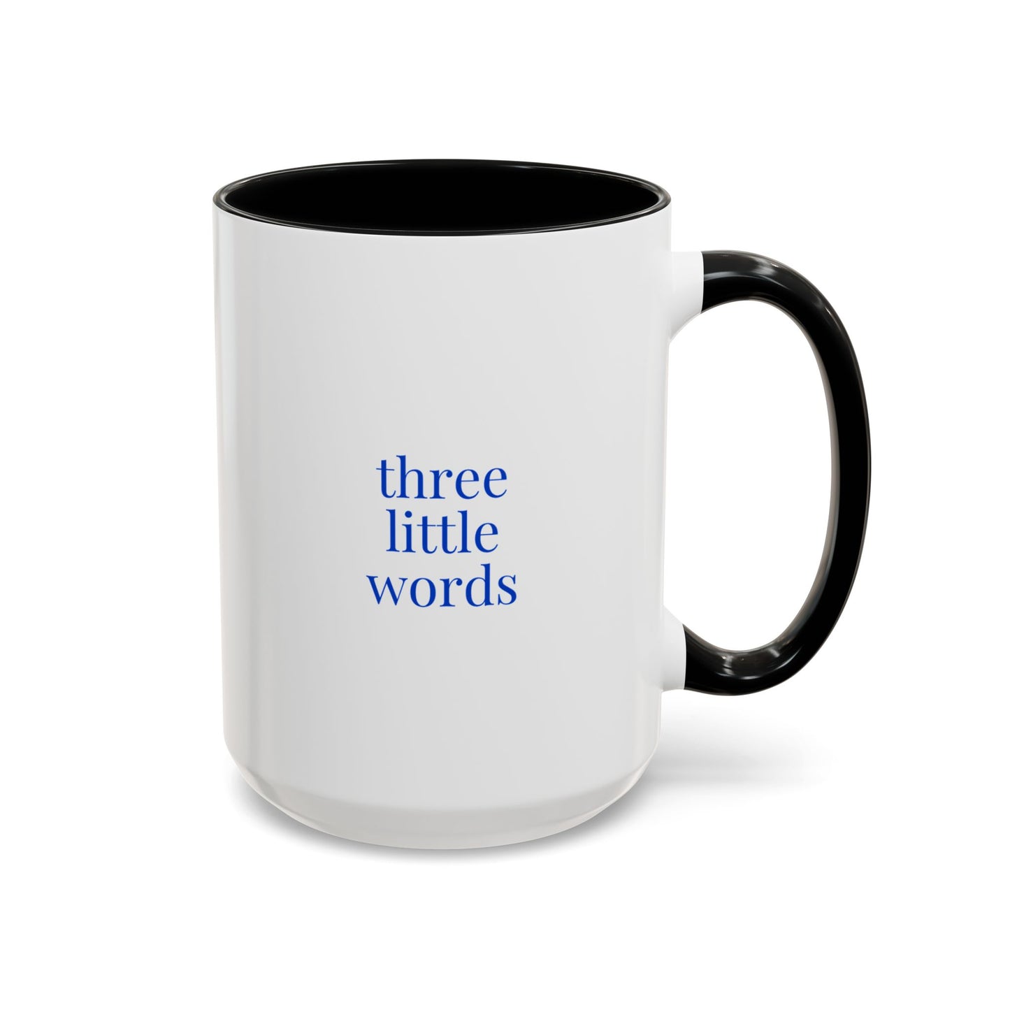 Red Accent Coffee Mug 15 oz Template