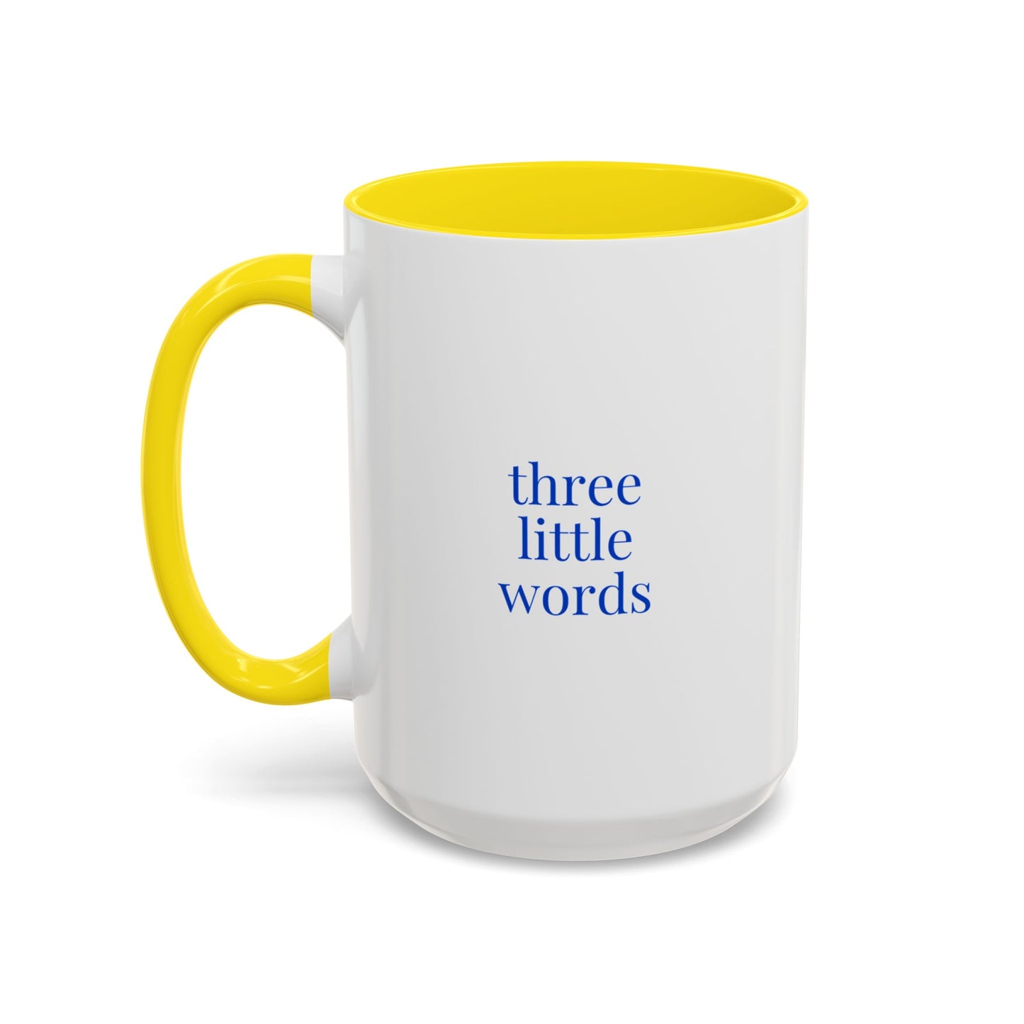 Red Accent Coffee Mug 15 oz Template