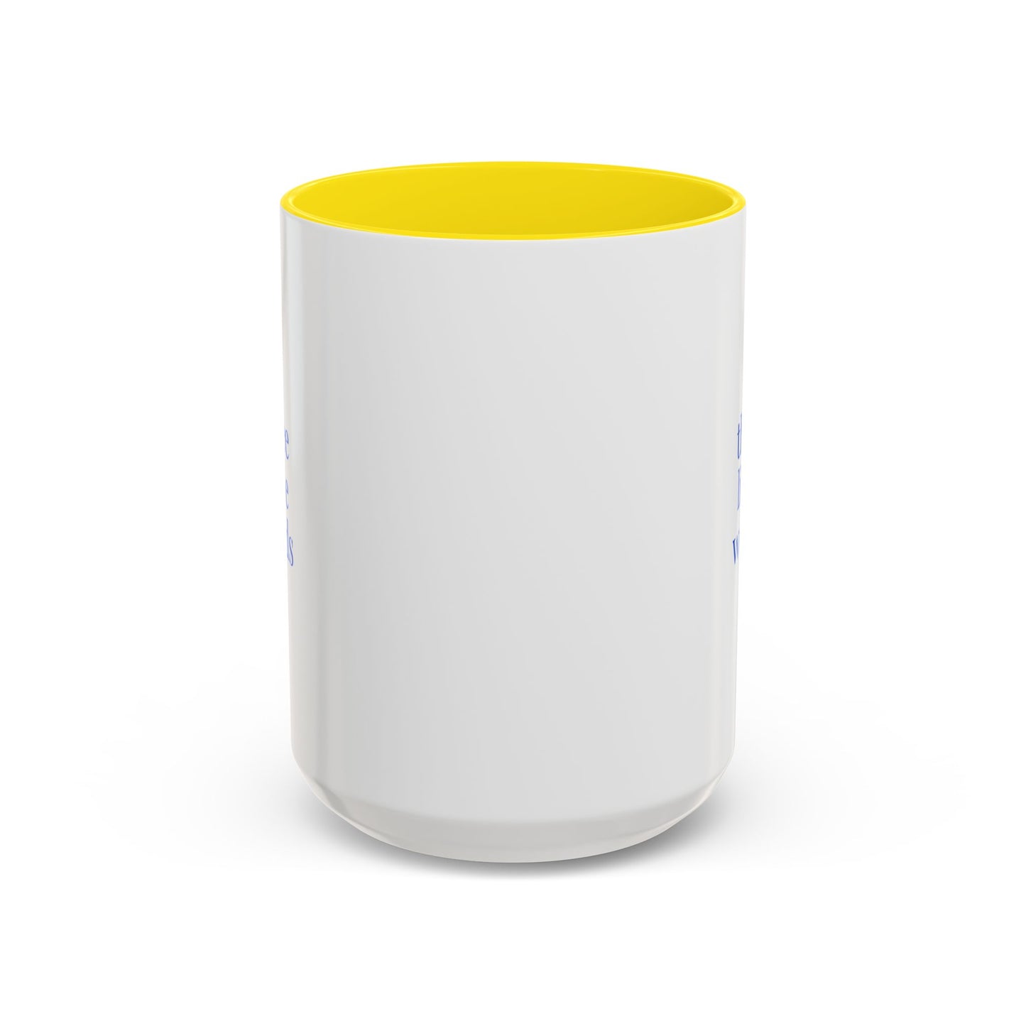 Red Accent Coffee Mug 15 oz Template